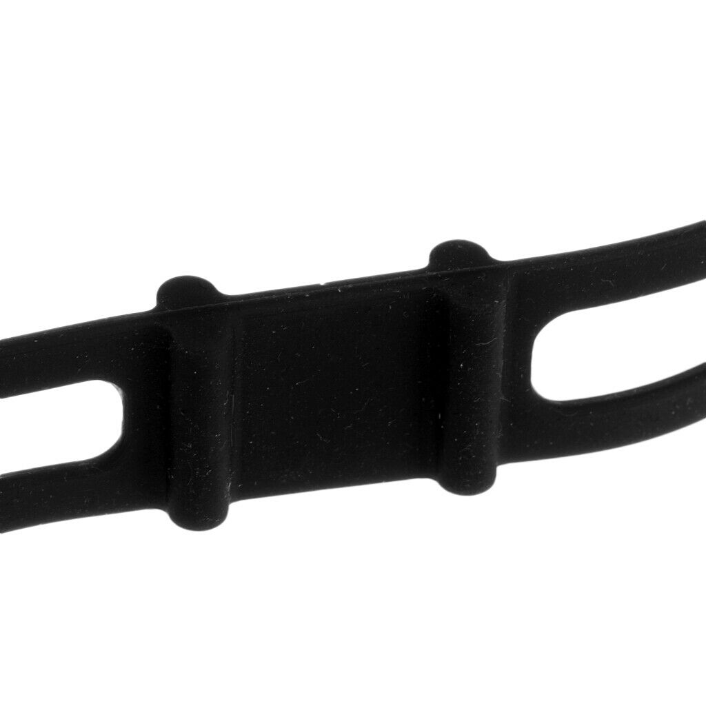 2 Bike Silicone High Elastic Band Flashlight