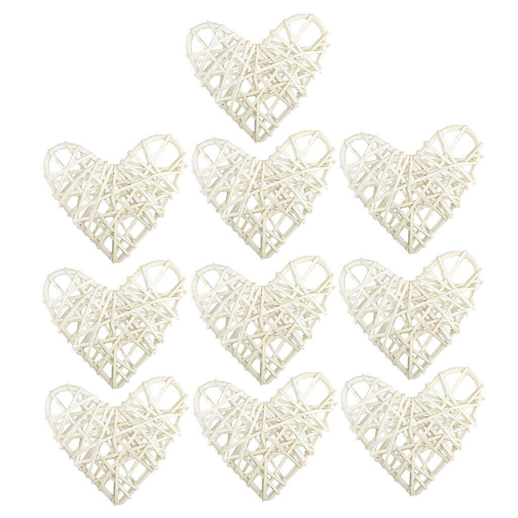 20 Pcs Heart Rattan Balls Rattan Balls Decorative Balls Rattan Ball Wedding
