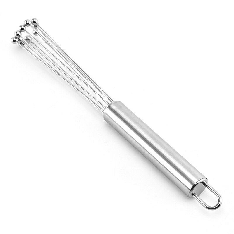 Stainless Steel Eggs Whisk Manual Mixer Egg Beater Kitchen Cooking AccessoriBDA