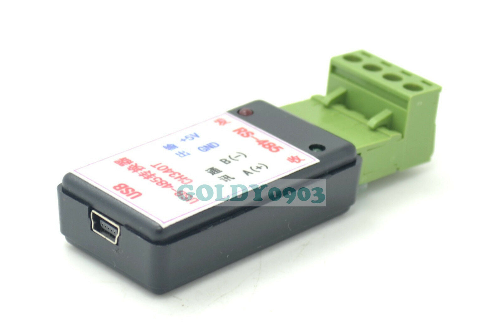 USB to RS485 Converter 5V Voltage Output TVS Surge Protection CH340T Chips