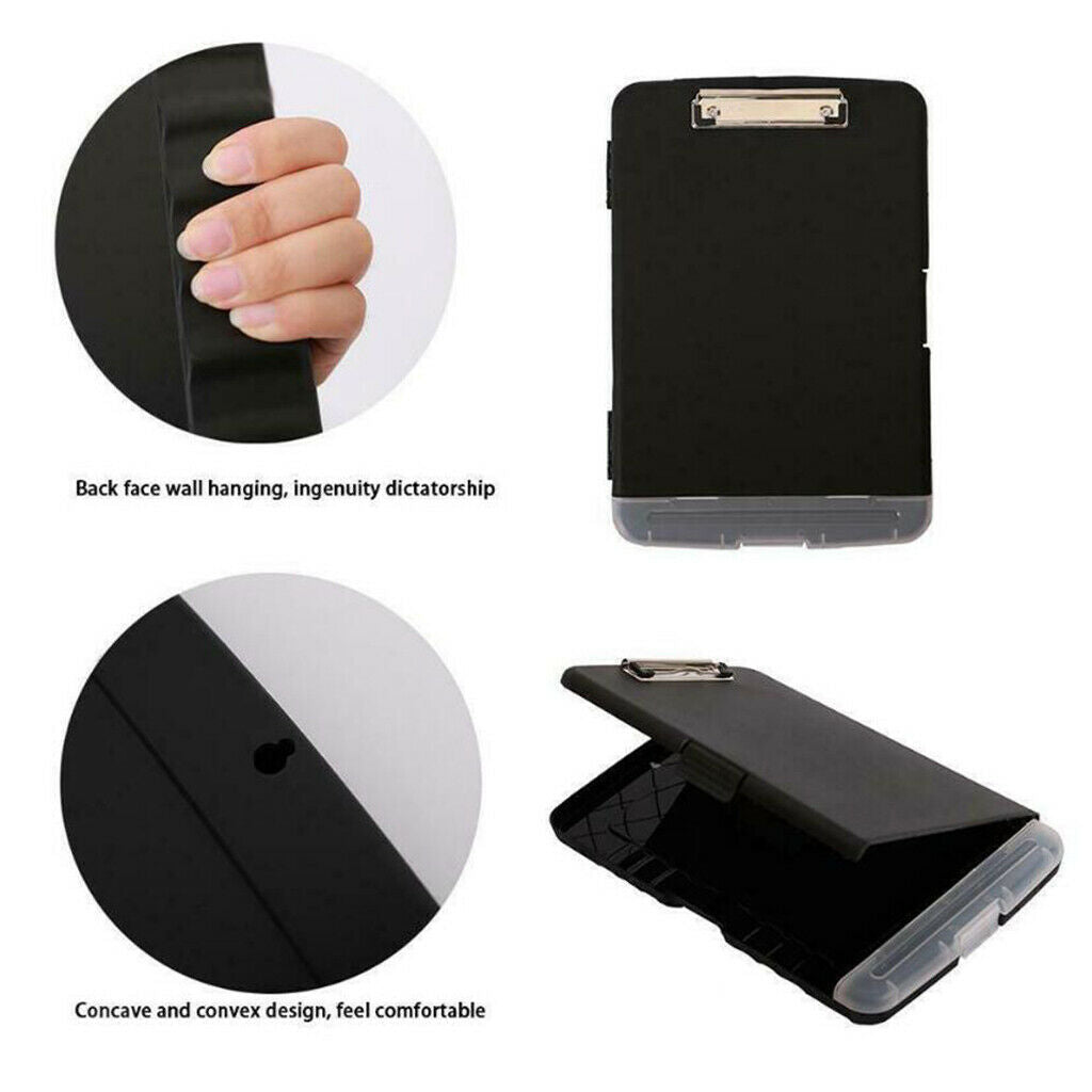 Universal Clipboard Storage Box Case Folder Paper Multifunction Organizer
