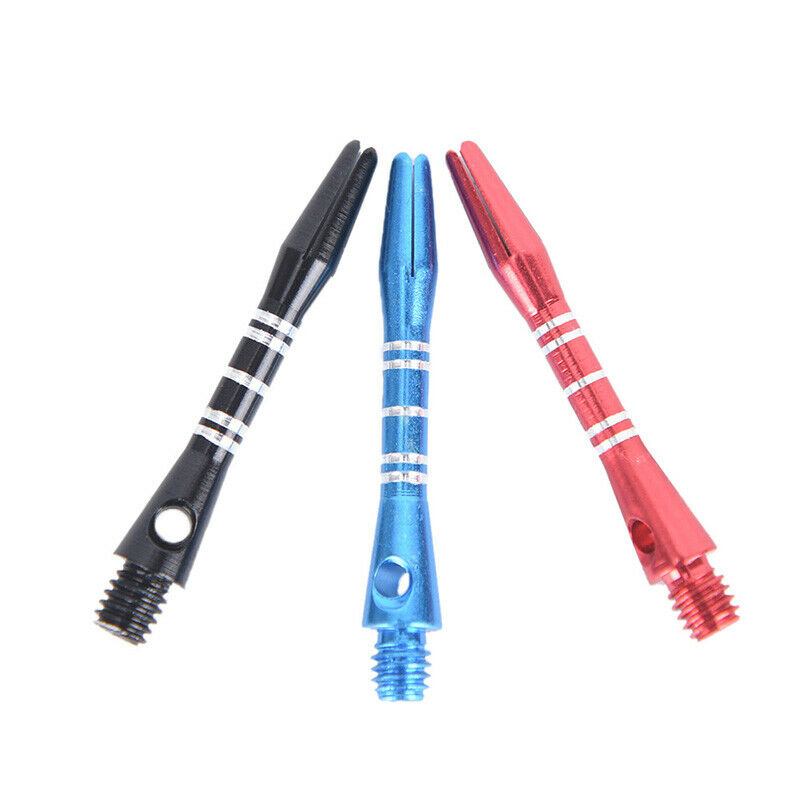 12Pcs Darts Shafts Aluminum Stem Shafts 3 Colors 2BA Thread Dart Replacement_WF
