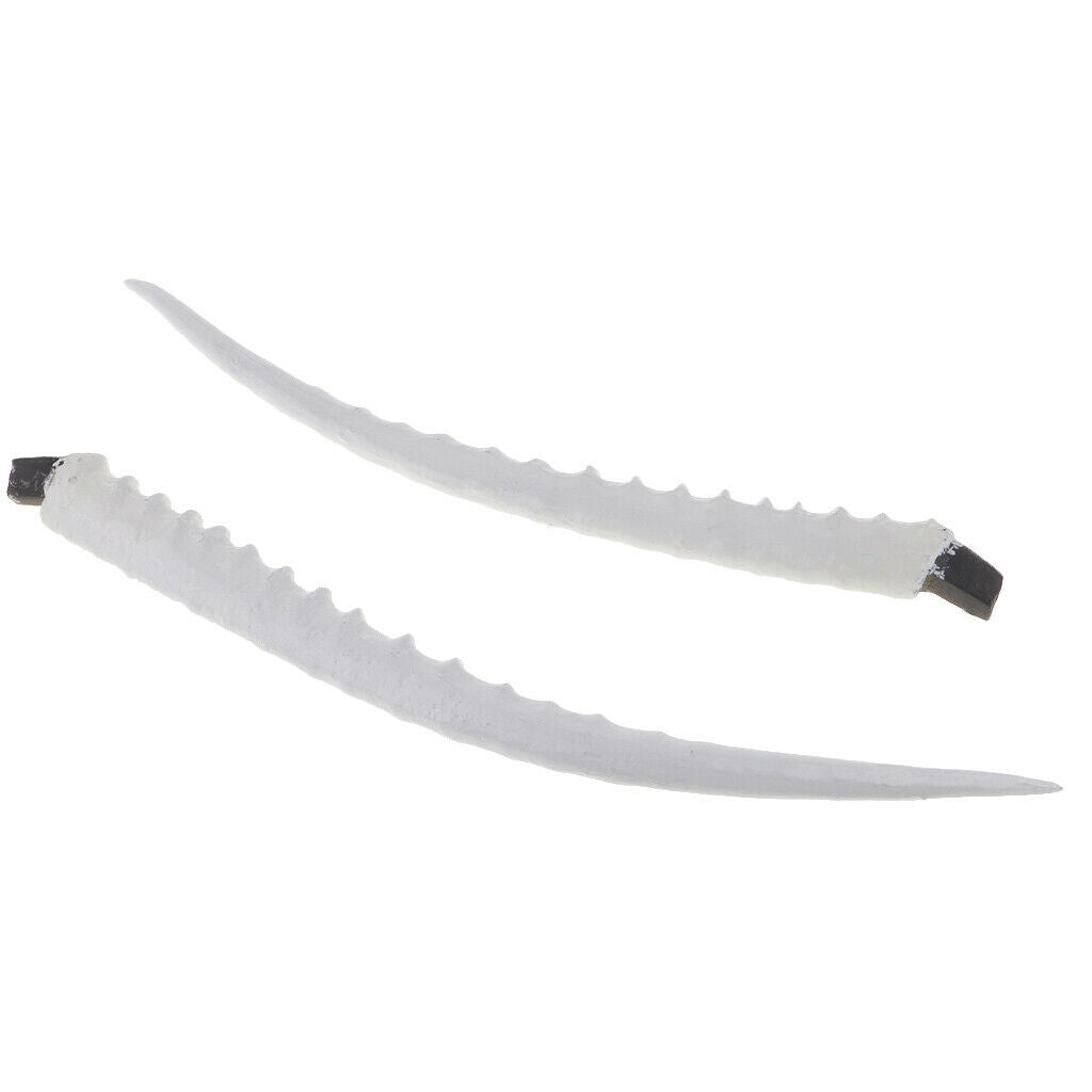 45cm Artificial Antelope Horns Costume Accessory for DIY Hair Headband Hoop