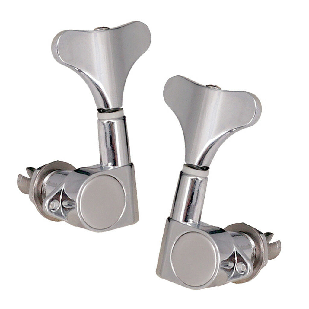 Musical Instrument 3L2R Chrome Tuning Peg Tuner Machine Heads for Bass Parts