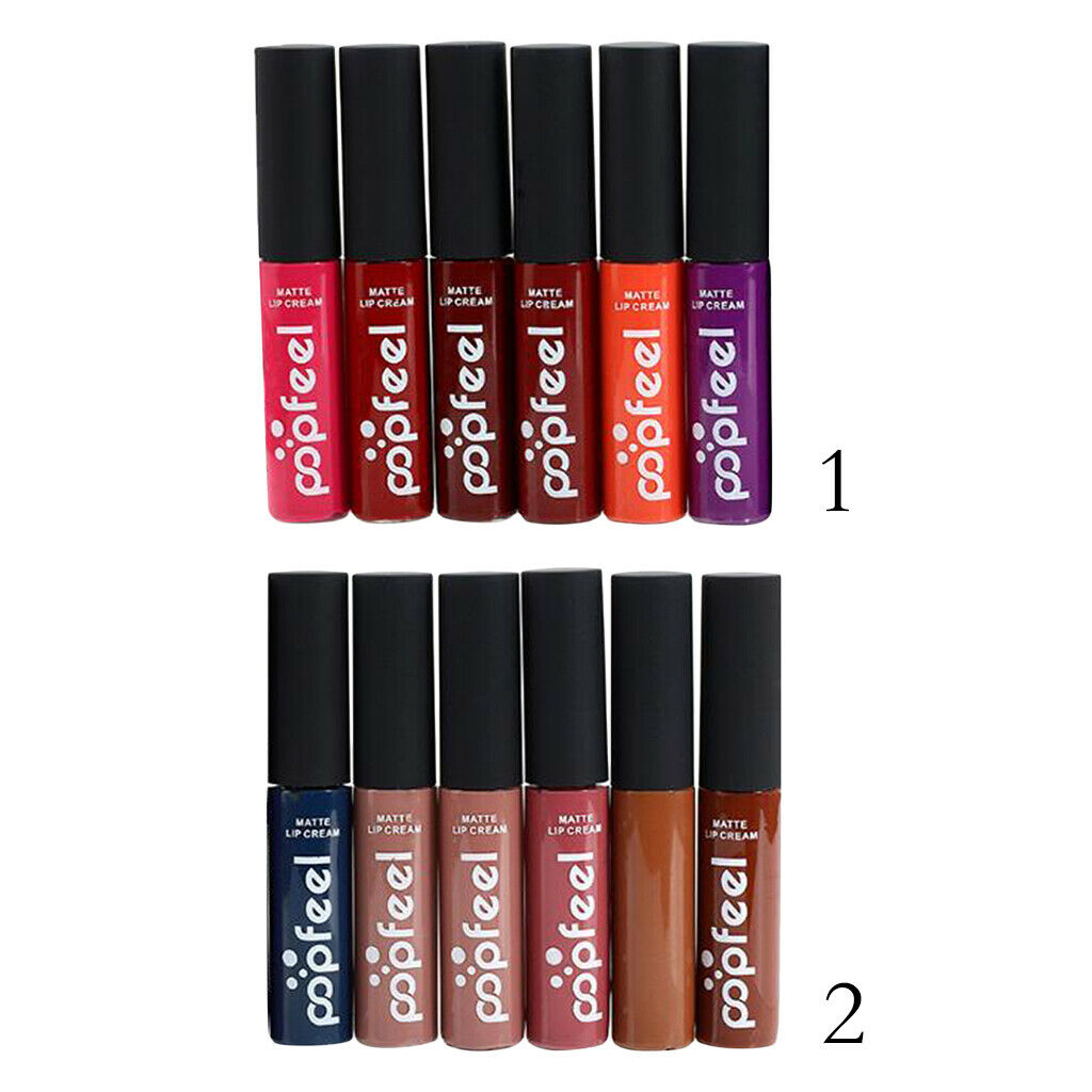Non-stick Cup Long Lasting Lip Gloss Liquid Lipstick Cosmetics Lip Tint