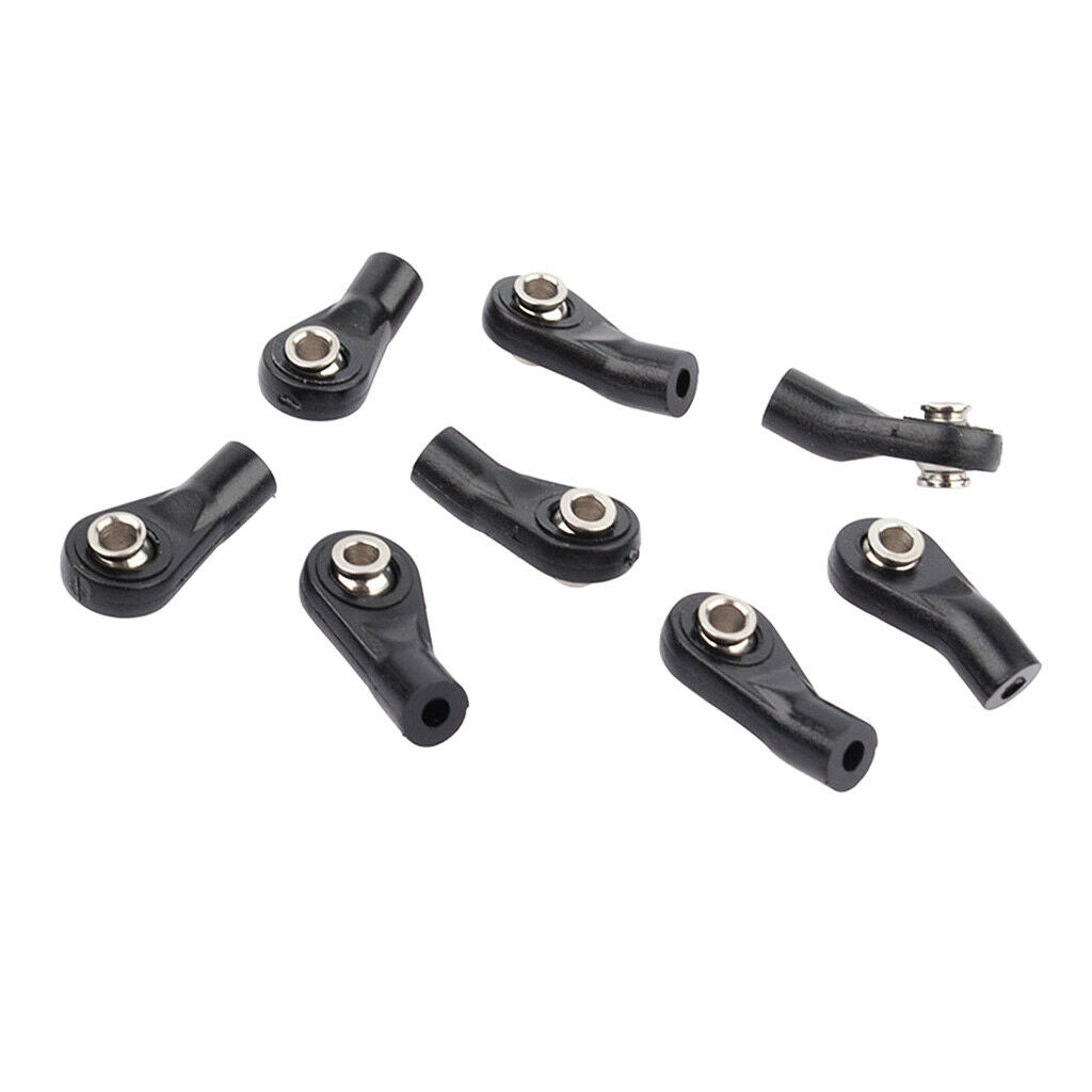 8pcs M3 Plastic Bent Angled Rod End For 1/10 Rock