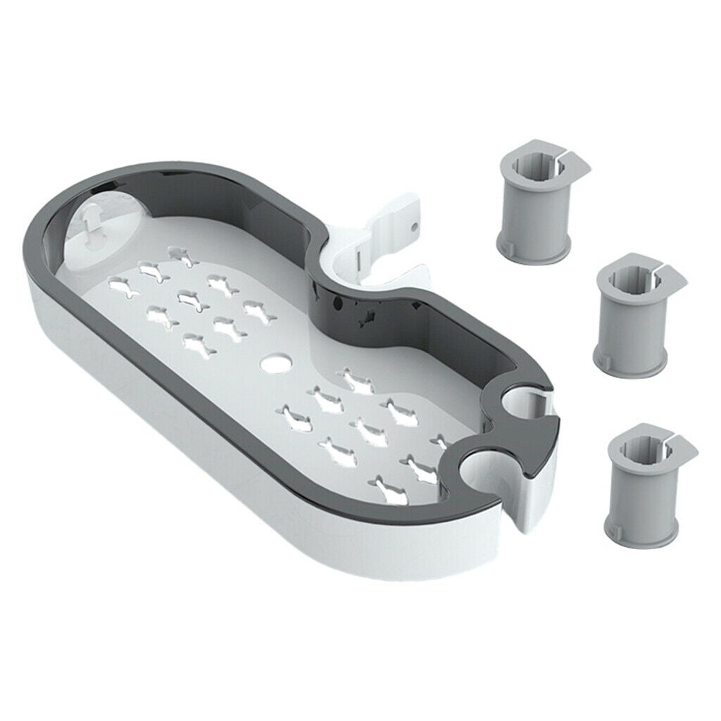 Plastic No Drilling Shower Rack for 22/24/25 mm Shower Rail Accessories