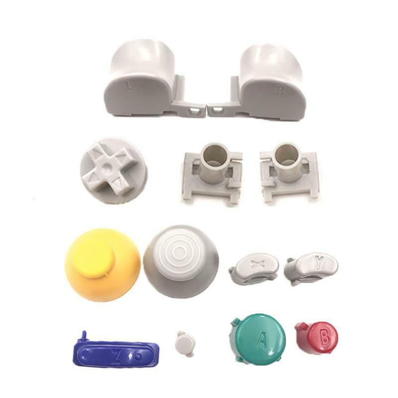 13 in 1 Full Button ABXYZ Button Thumbstick Cap Joystick D-pad Cross Key for NGC