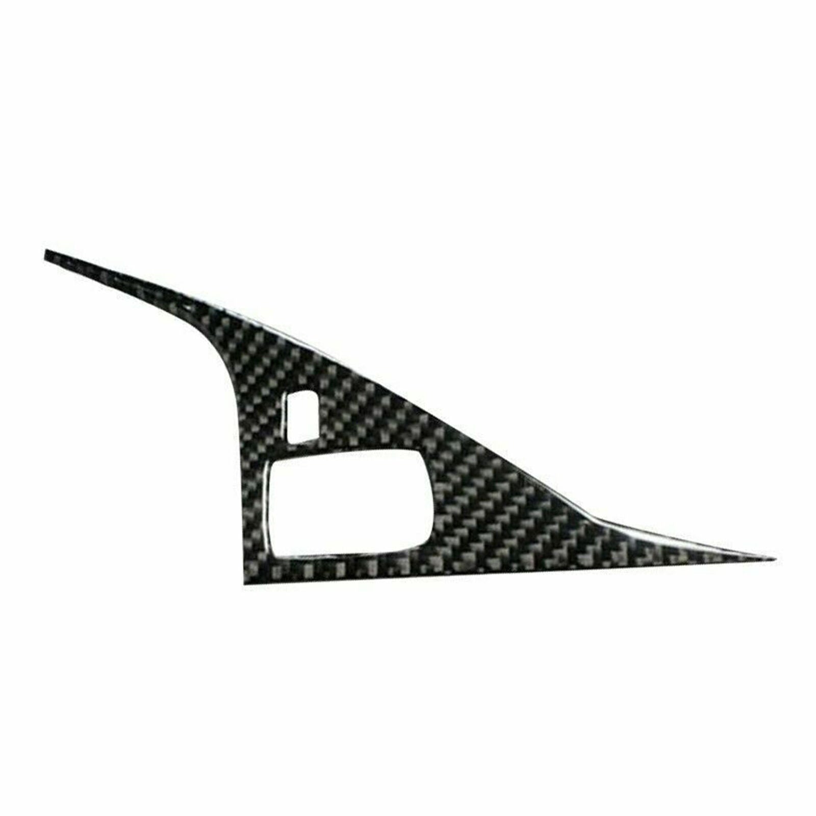 Carbon Fiber Interior Gear Shift Drive Panel Cover For Infiniti Q50 Q60 2014-19