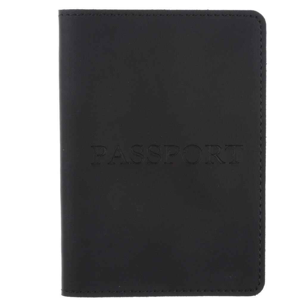 Passport Travel Leather Organizer holder Card Case Protector Cover Wallet
