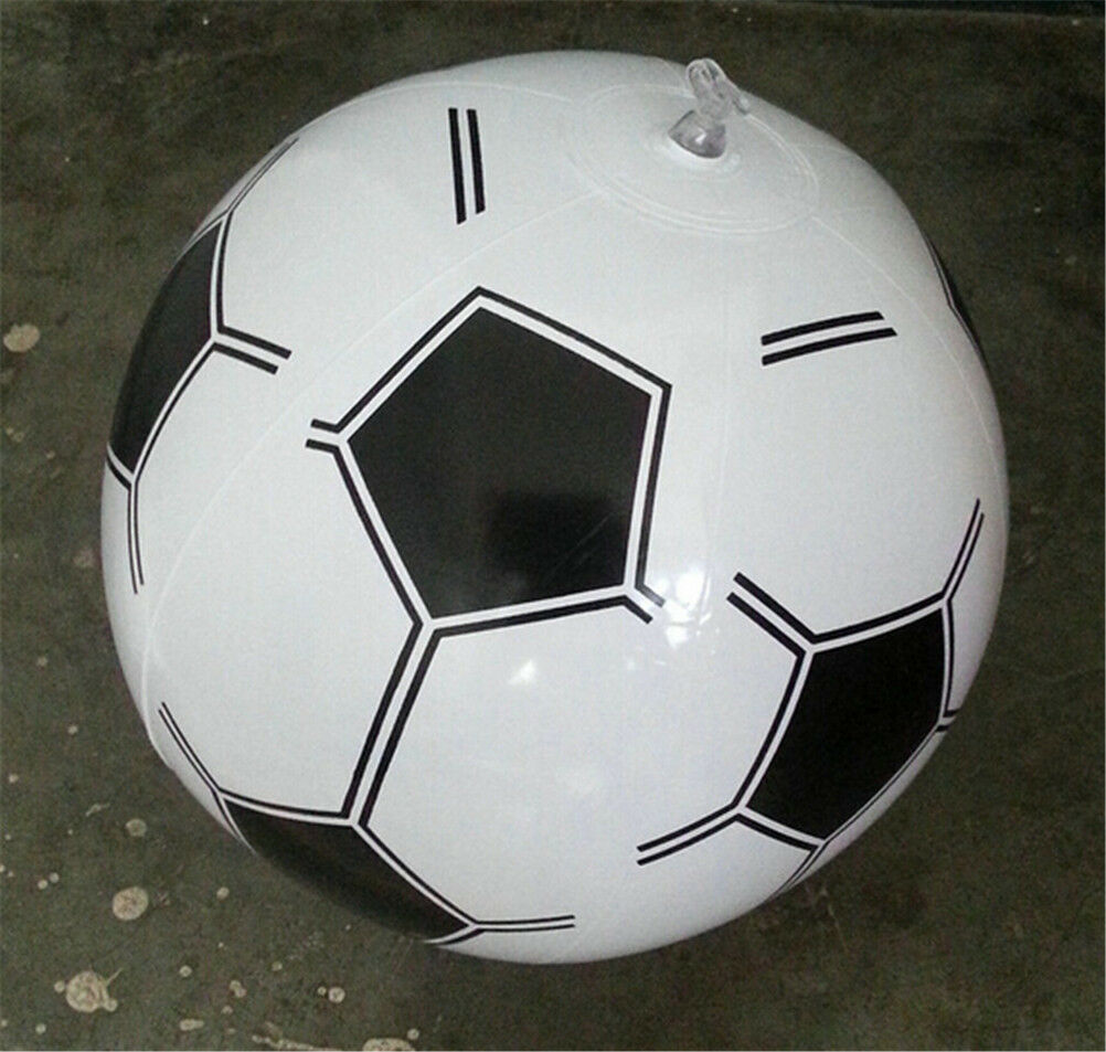 38cm Inflatable Blow Up Novelty Football Beach Ball Soccer Ball Kids Outdoor BU