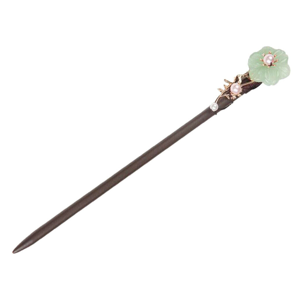 Chinese Style 18cm Hair Pins Natural for Long Hair Costume Gifts for Girl's