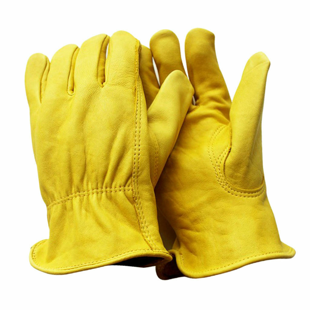 Industrial Safety Gloves Sheepskin Driver Work Gloves Construction Gloves XL