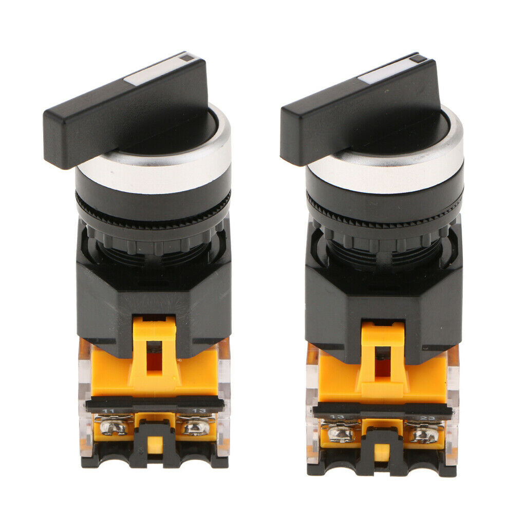 2 NO Latching Rotary Switch/Plastic Rotary Switch 3 Position/ On-off Toggle