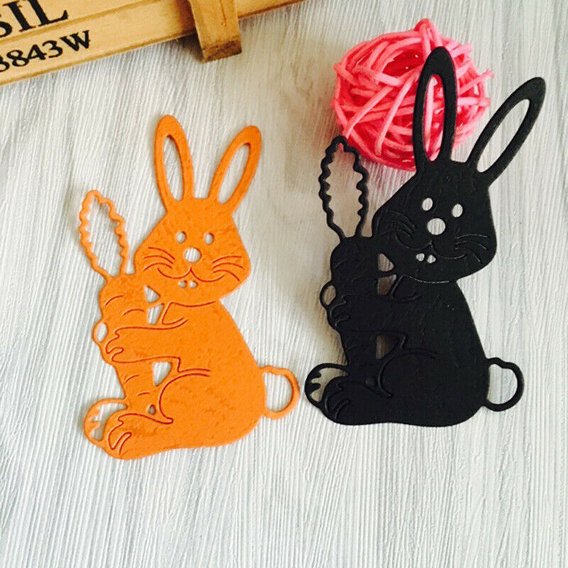 Carbon Steel Rabbit Cutting Dies Embossing Stencil Templates Mo.l8