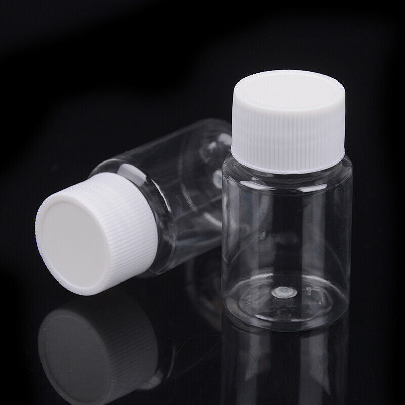 2Pcs 30ml plastic paint bottle transparent plastic bottle LDUKHGUKJ Rf