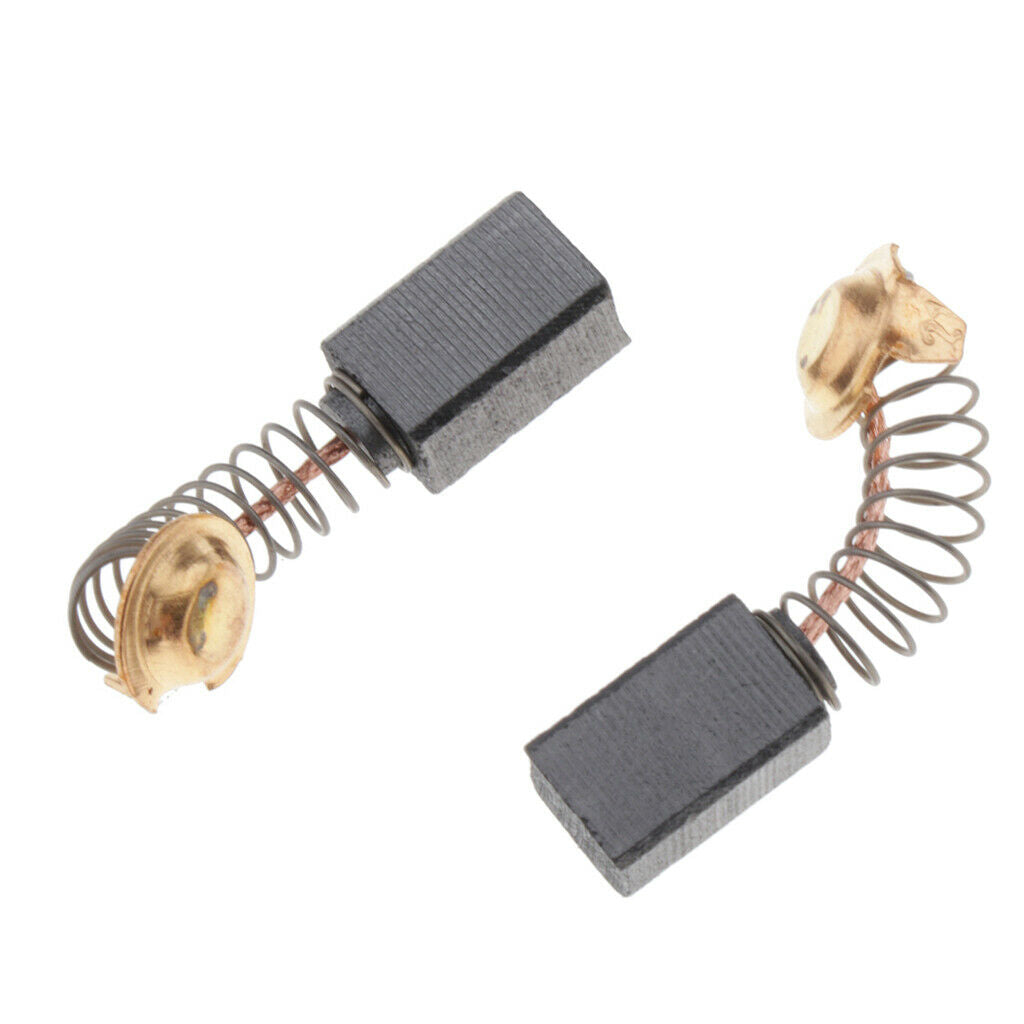 2pc Carbon Brushes w/ Base Motor Power Tool Replacement for Hitachi 999-021