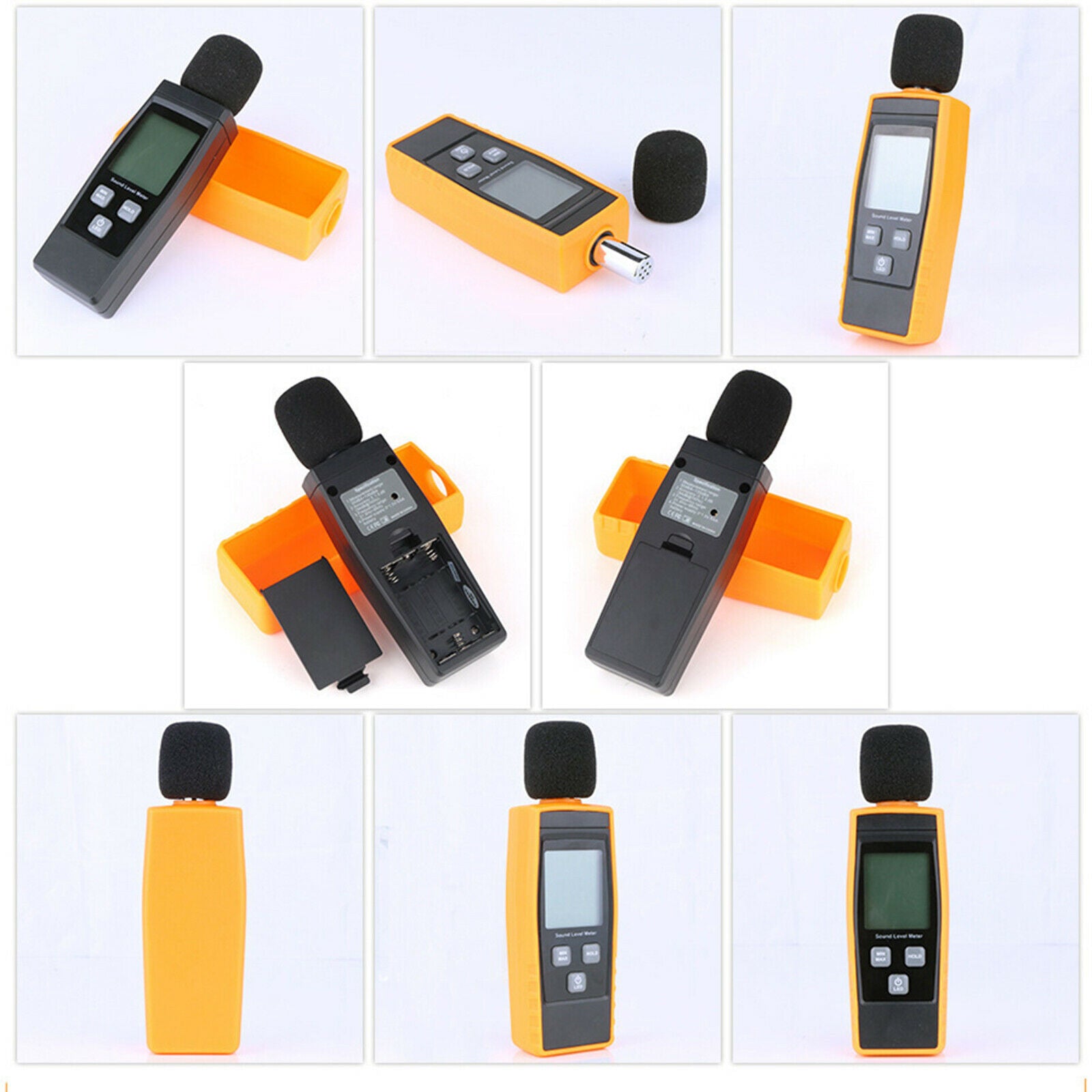 Digital Sound Level Meter Decibel dB Tester Monitor Detector Measurement