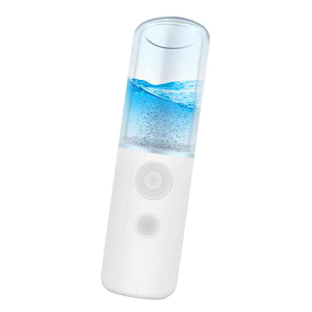 2 Pieces USB Handy Mini Nano Spray Moisturizing Sprayer Beauty Instrument