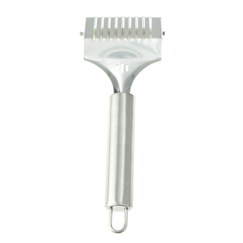 Stainless Steel Noodle Cut Shallot Cutter Pastry Tool for Kitchen Manual HanV Lt