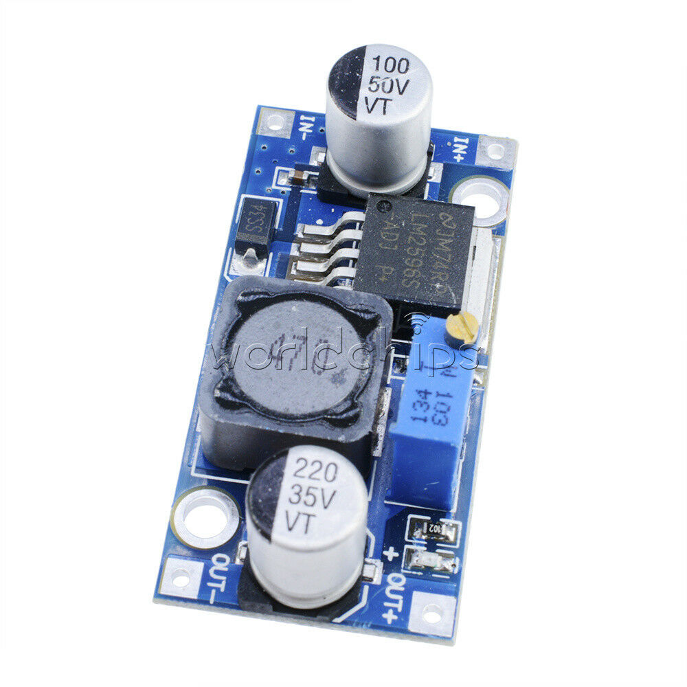 10Pcs Output 1.23-30V LM2596 DC-DC Buck Converter Step Down Module Power Supply