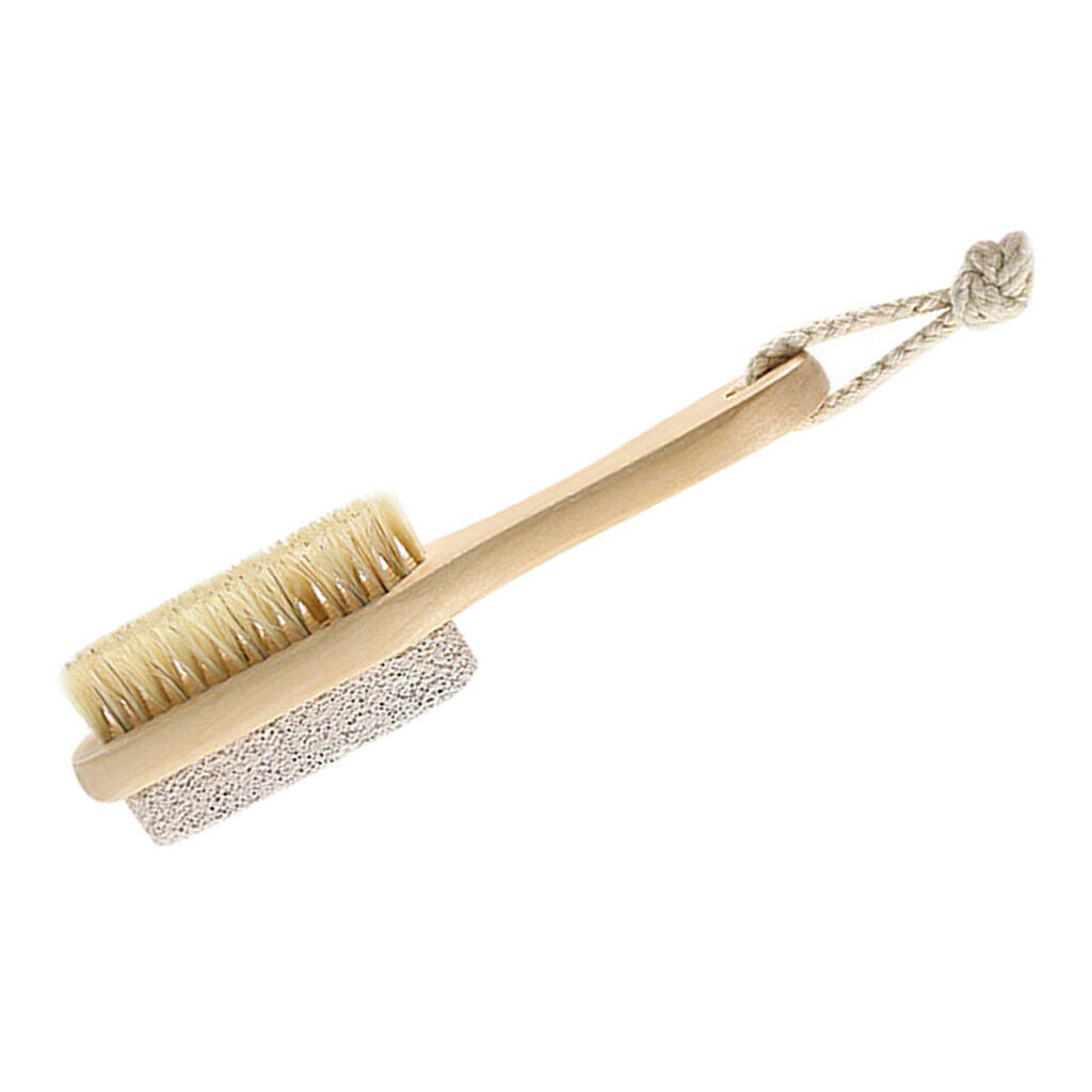 2 Way Foot Stone Callus Brush Dead Skin Pedicure Pumice Scrubber Foot Care