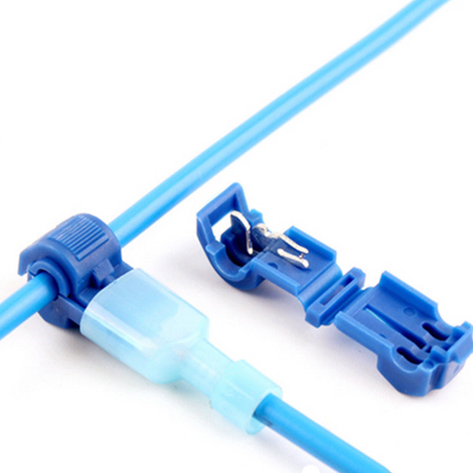50Pcs Car Quick Splice Lock Wire Crimp Terminal & Electric Cable Connector