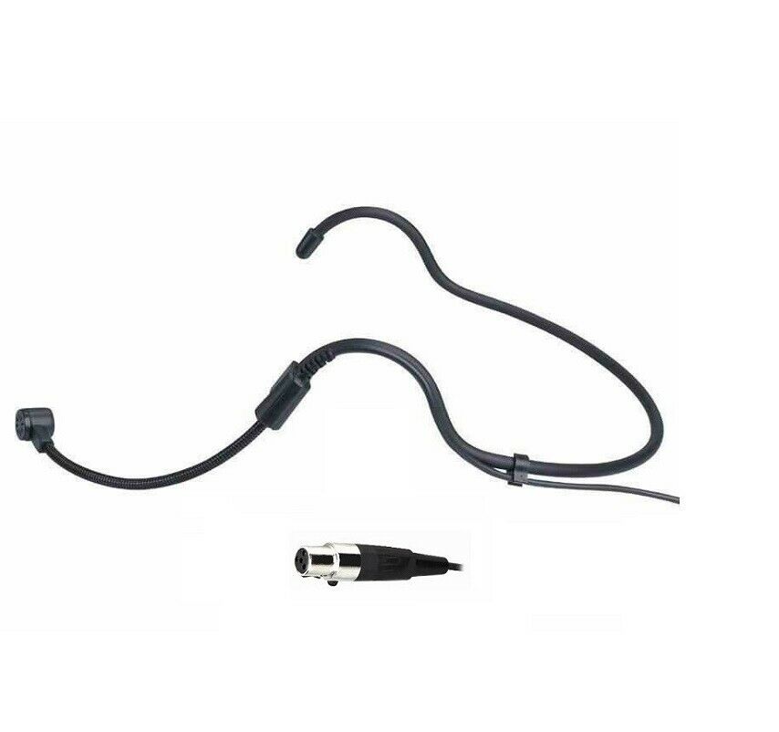 Headset Headworn Microphone TA4F For SHURE Wireless System U1 UR1 UT1 SC1 SLX1