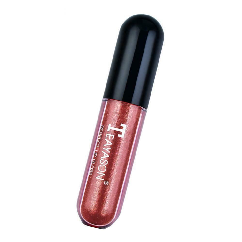 Women Girls Lip Gloss Long Lasting Moisturizing Makeup Glitter Lipstick 08