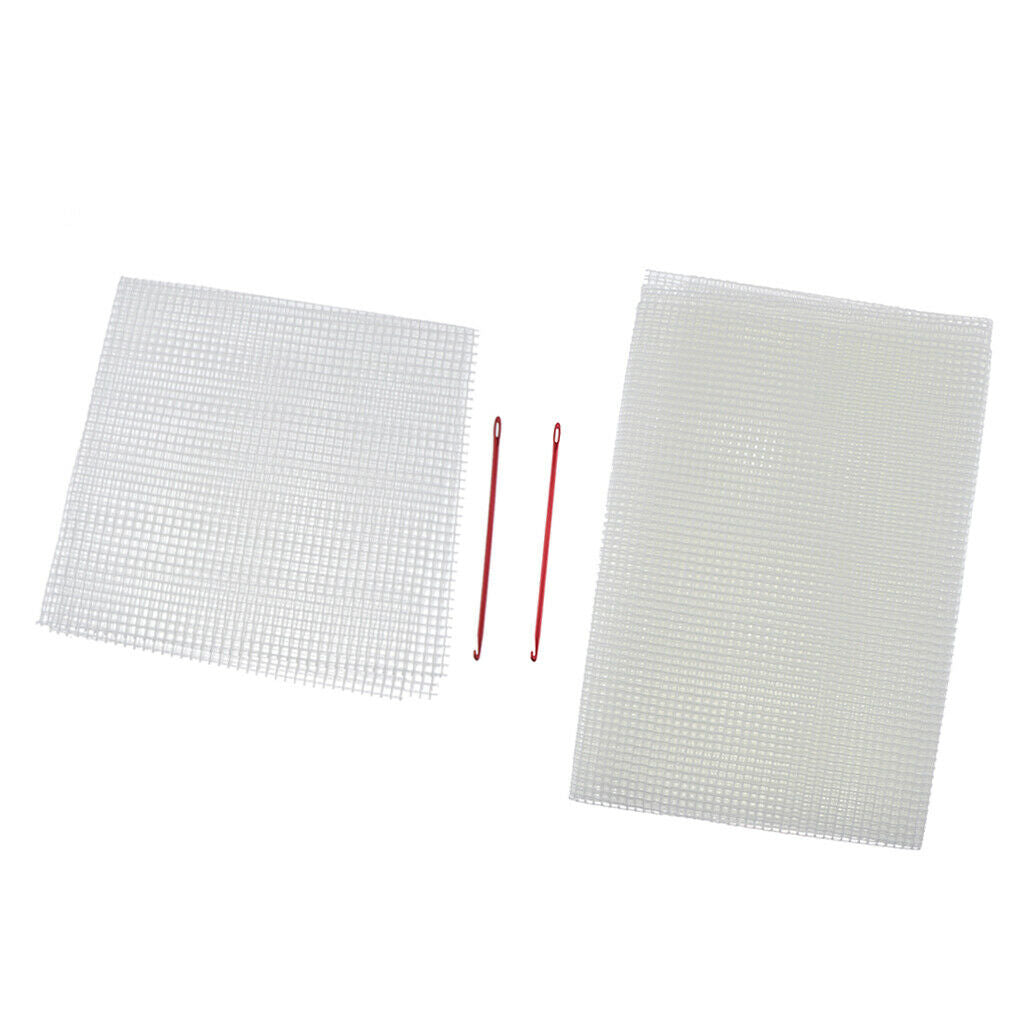 Kits Cross Stitch Canvas And  Frame Grid 50x50cm