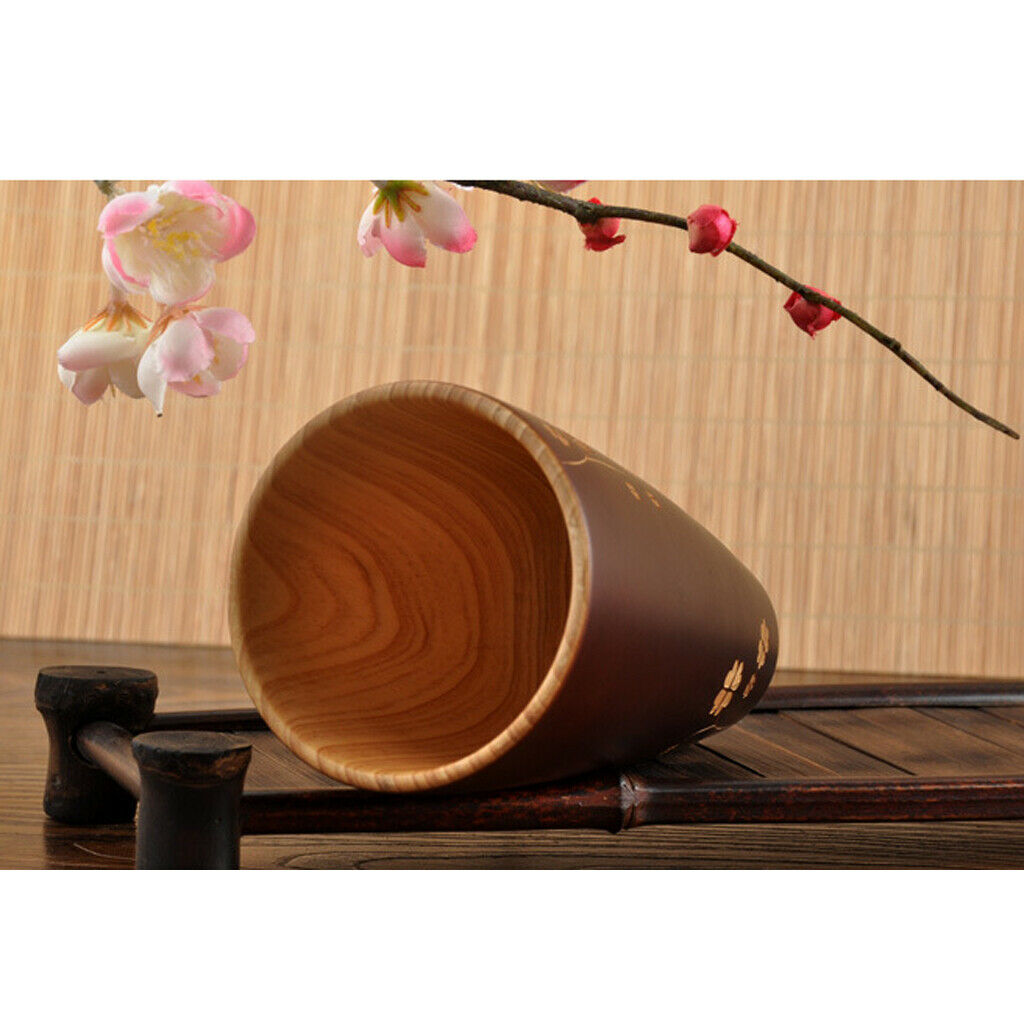Wood Cup Handmade Lemon Cup Coffee Tea Beer Juice Milk Drink Tumbler Mug