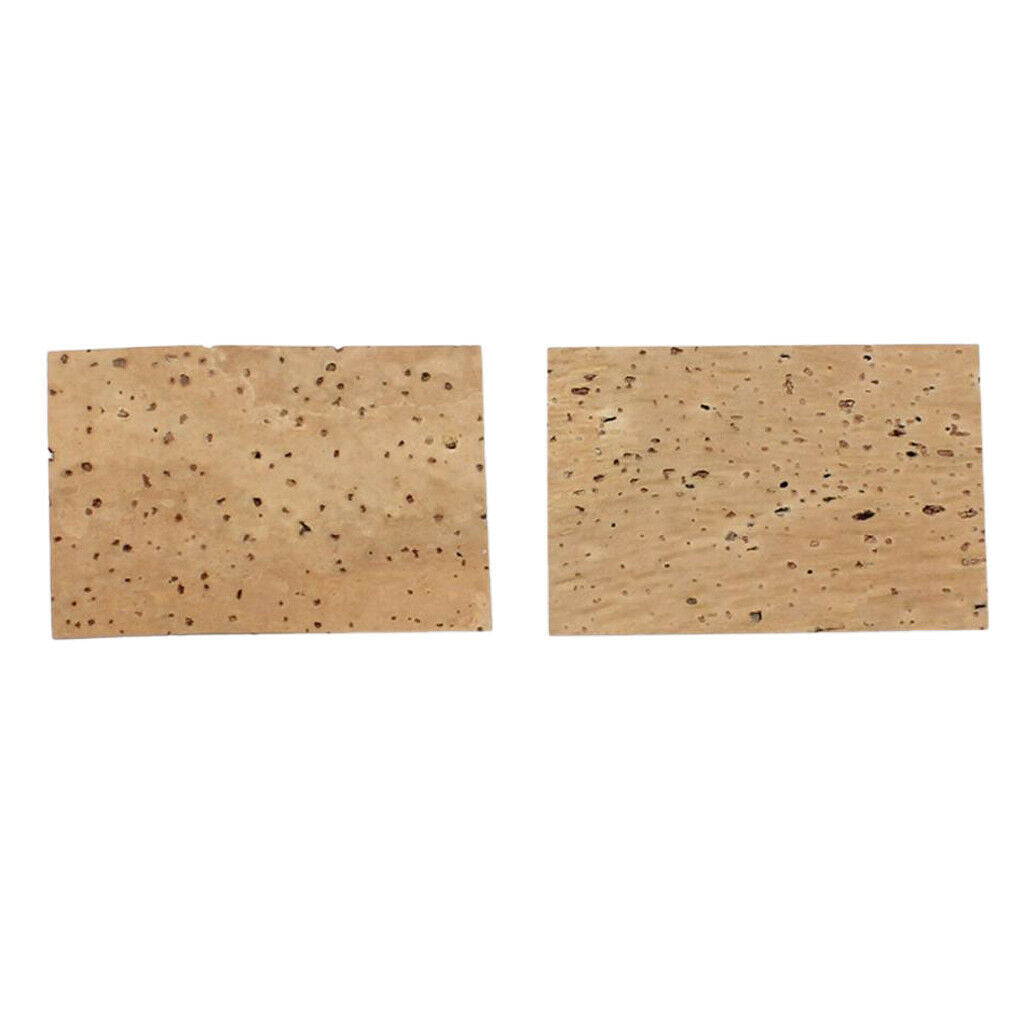 10 Pieces Saxophone Interface Cork Natural Neck Cork Replacement Parts Brown