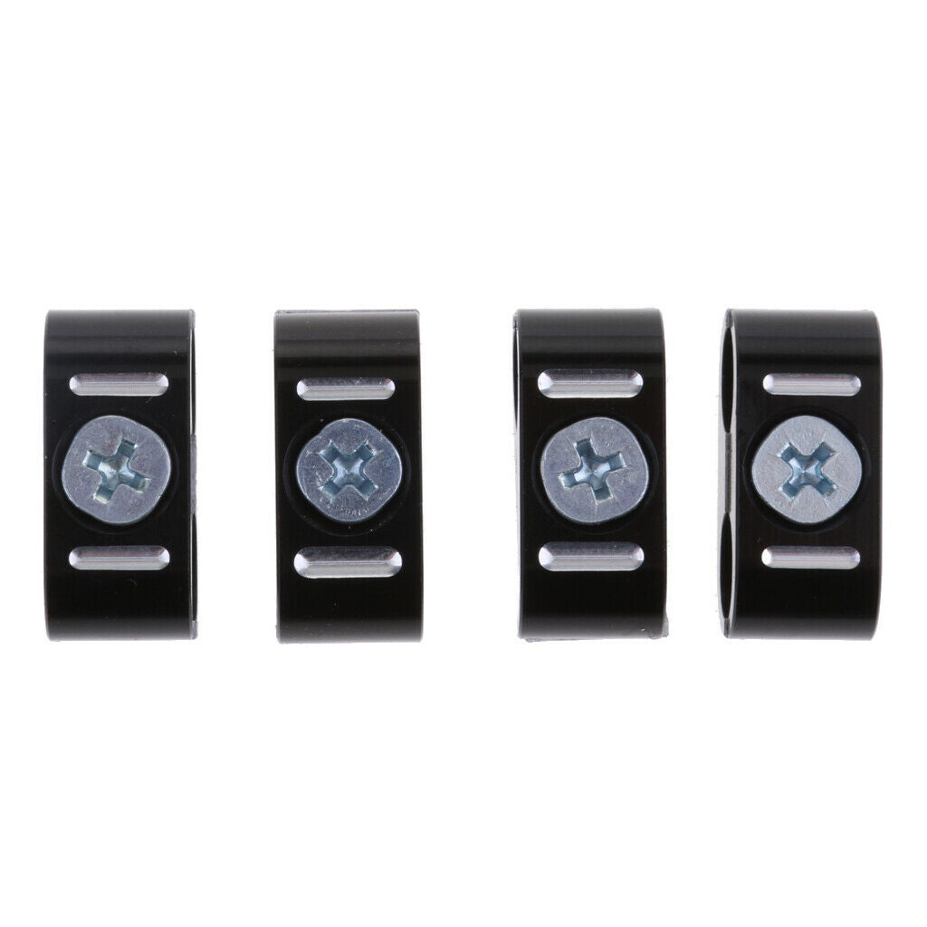 4x Dual Brake Throttle Cable Clamp Separator Wire Spacer Holder Organizer