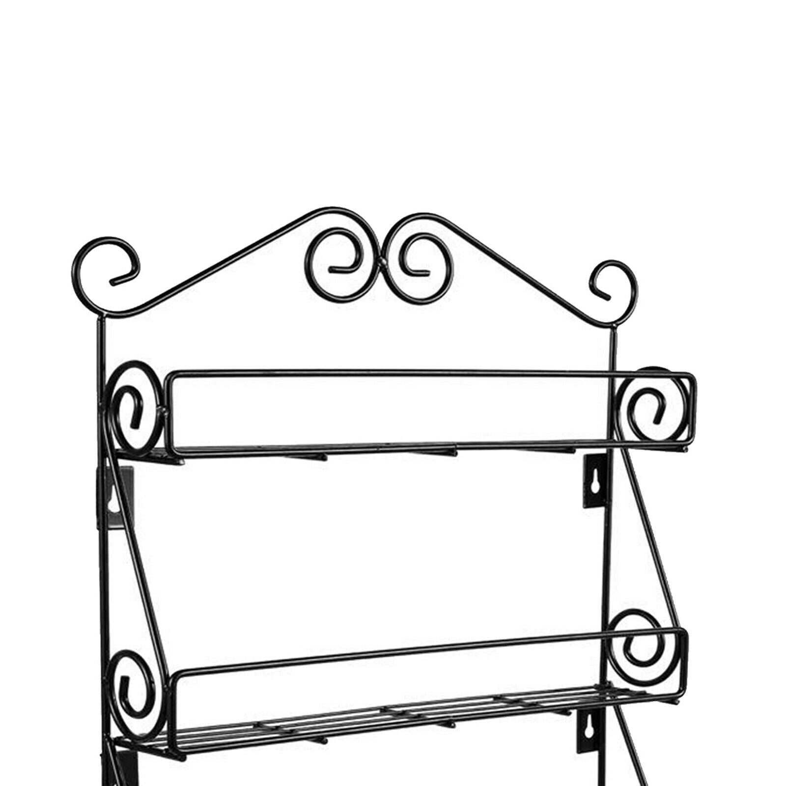 Spice Rack 3 Tier Seasoning Rack Jar Organizer Standing Accessory Save Space