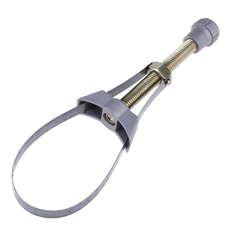 1Pc Aluminium Car Oil Filter Removal Metal Tool Strap Wrench Diameter Adjusta DD