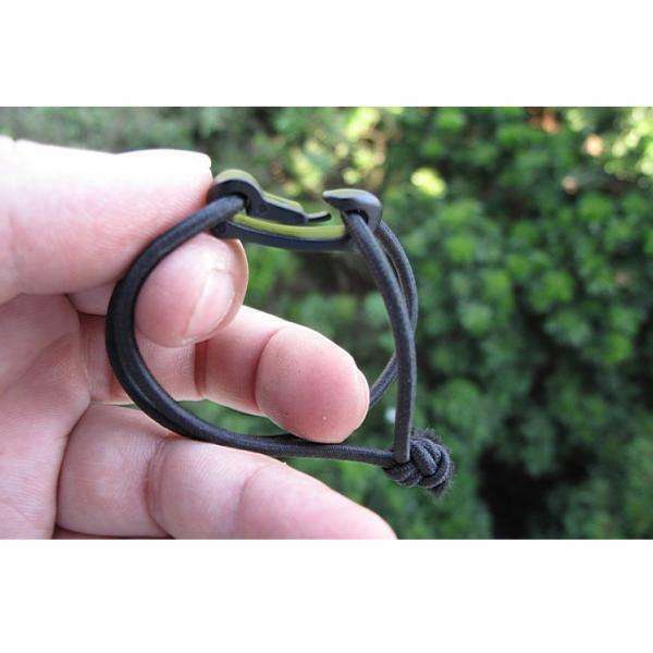 5pcs black bungee rope elastic binding straps hook buckle im
