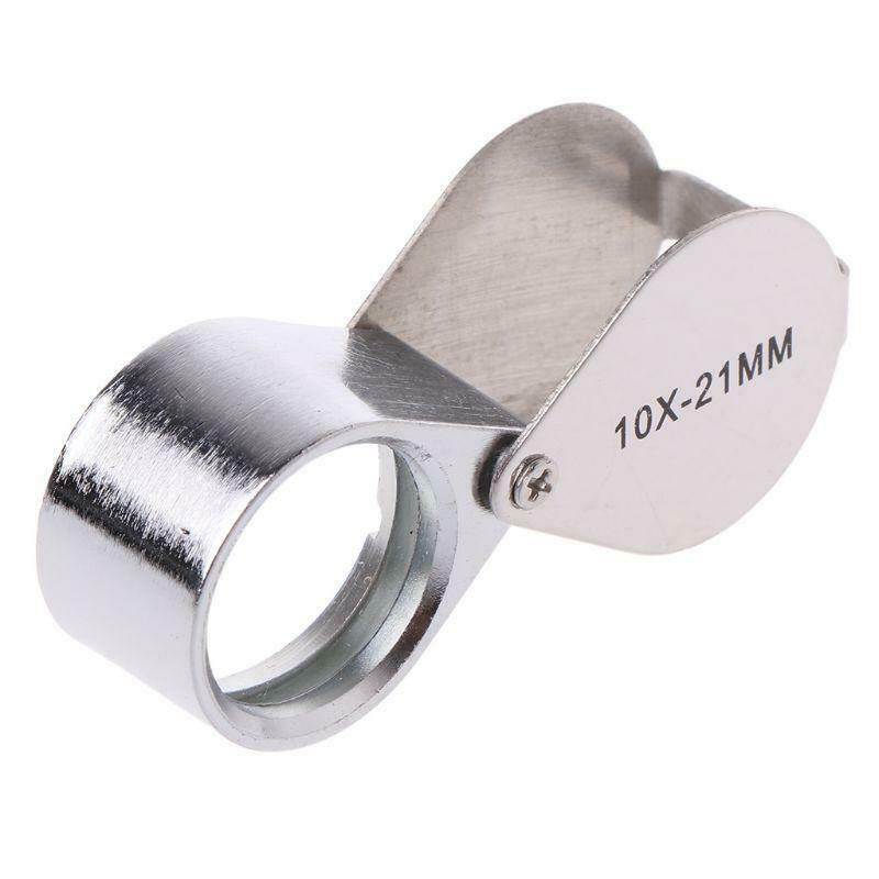 Mini Triplet Jeweler Eye Loupe Magnifier Magnifying Glass Jewelry Diamond Hot