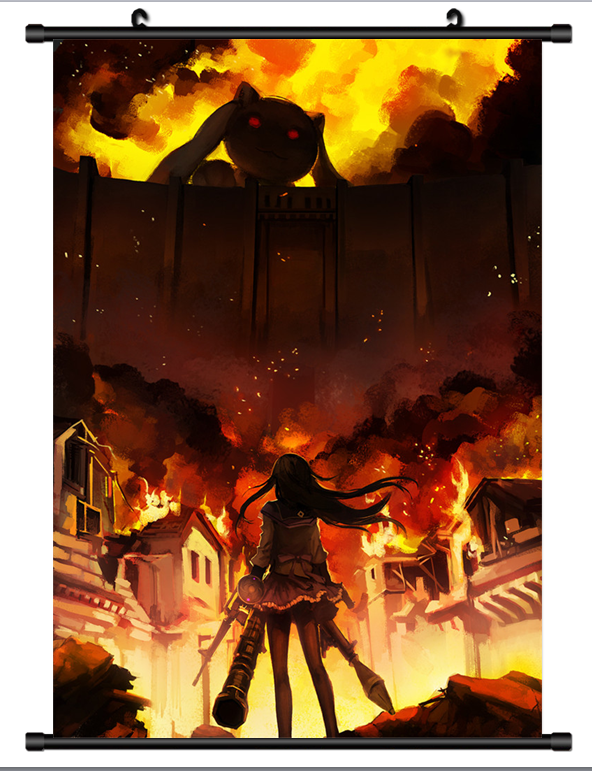 3869 Anime Puella Magi Madoka Magica wall Poster Scroll