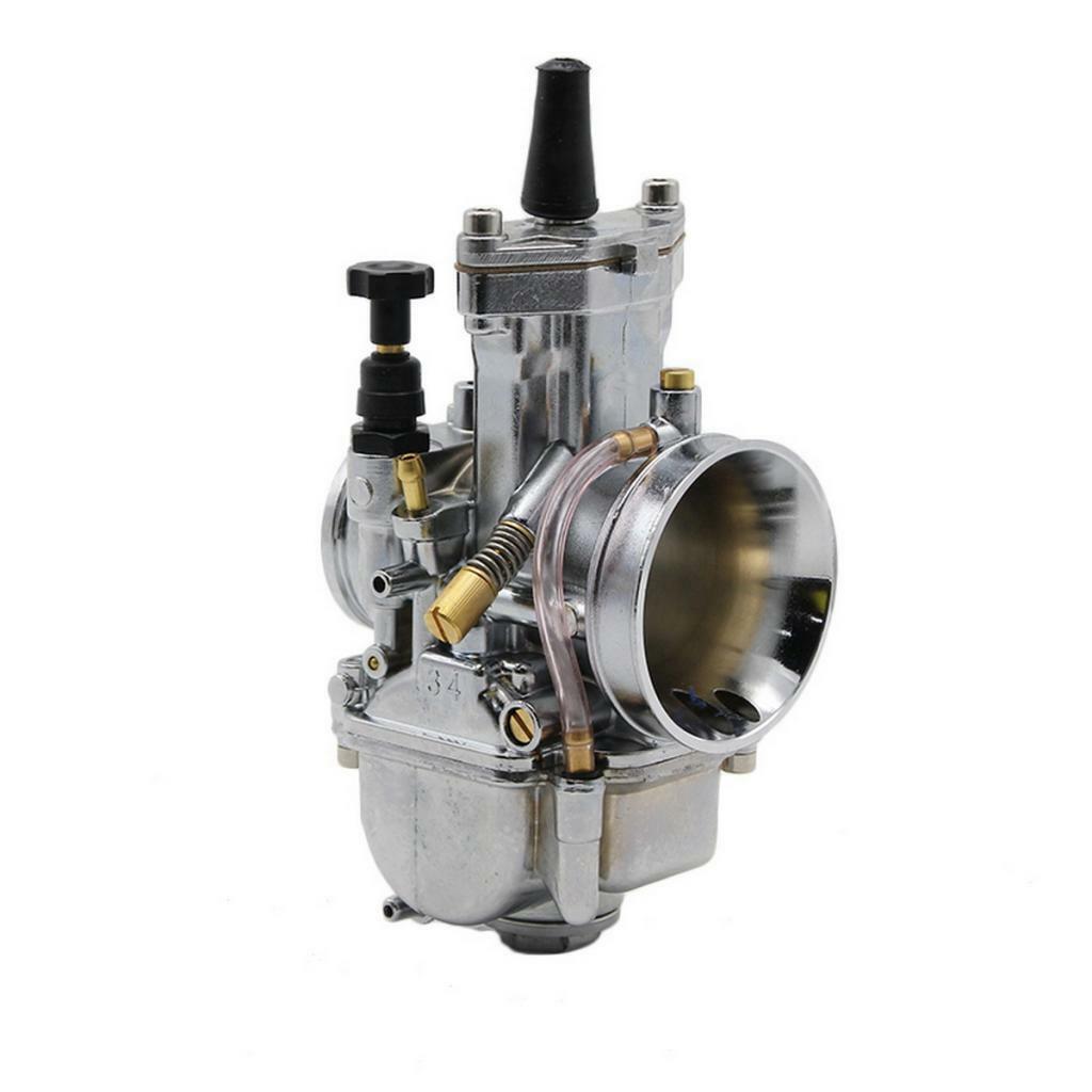 2-Stroke 34mm Power Jet Carburetor Carb For Motorcycle ATV Scooter Dirt Bike