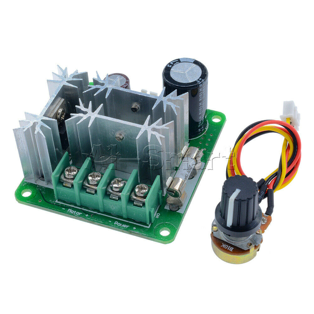 6V-90V 15A Pulse Width Modulator PWM DC Motor Speed Controller Control Switch