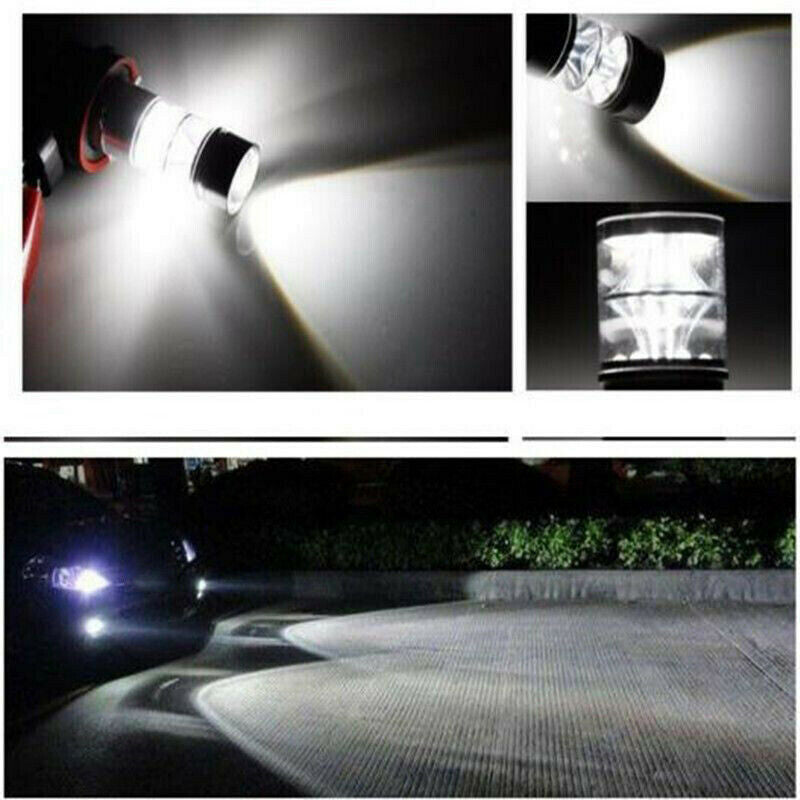 H4 100W 20LED Bulb Hi/Lo Beam HID 6000K White Motorcycle Headlight High Powe SJ
