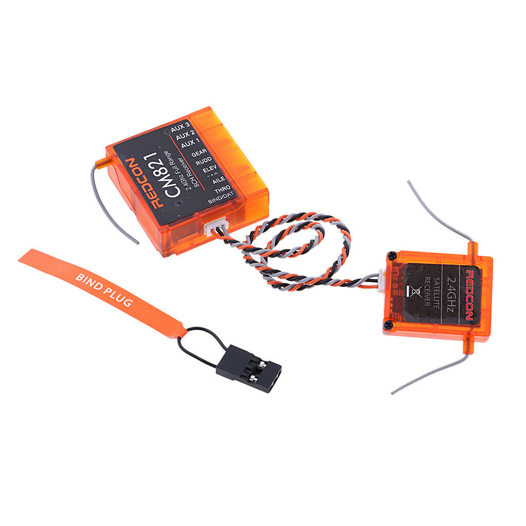 CM821 receiver 8 channel 2.4 GHz DSMX.Support JR, JR12X, 11X,