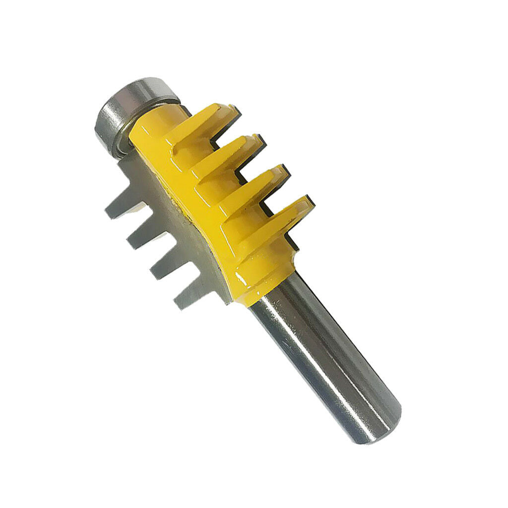 Finger Joint Router Bit Adjustable 5 Blade 1/2" Woodworking Cutter