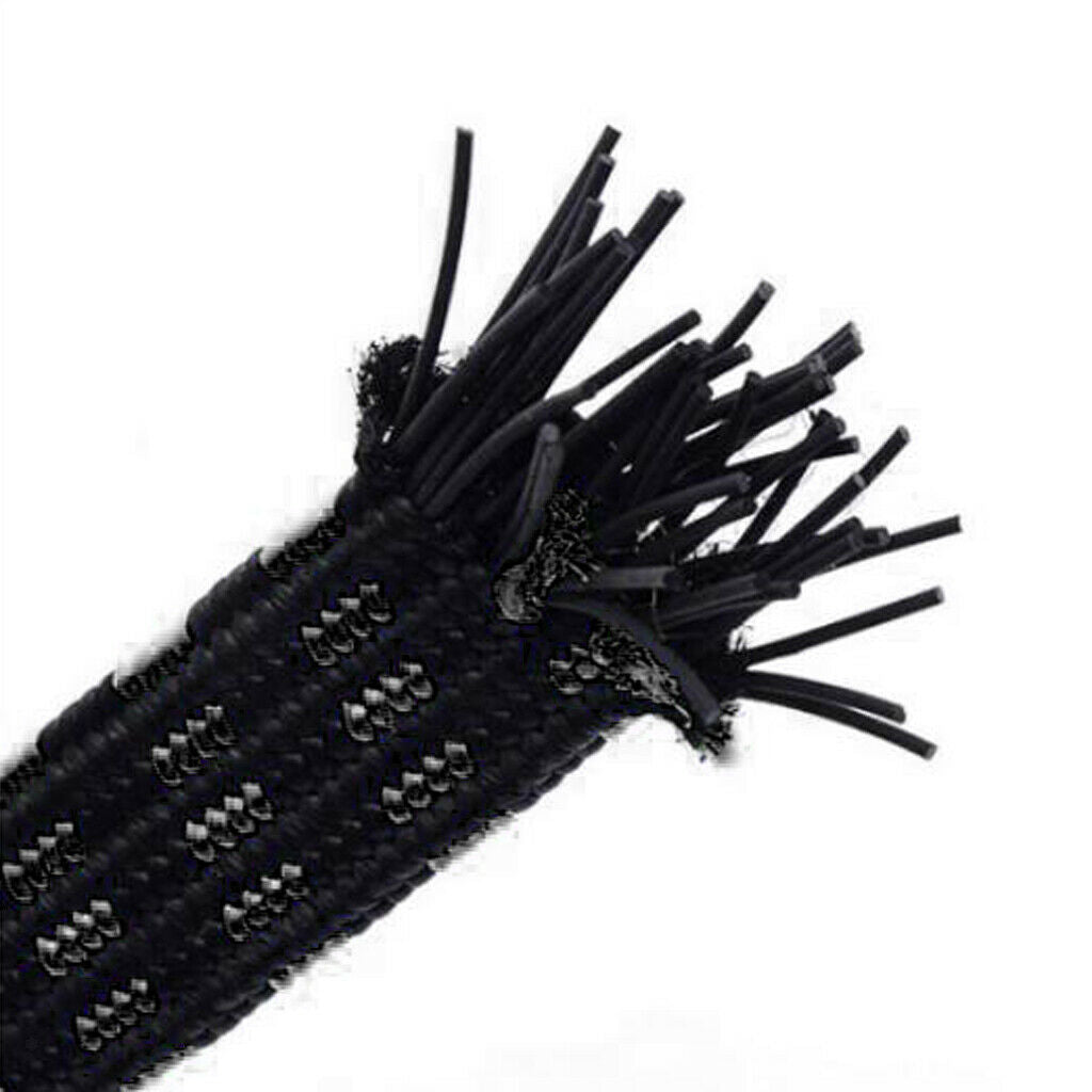2X Stretch Elastic Bikes Luggage Hanging Rope Belts Strap with Hook Black 1m