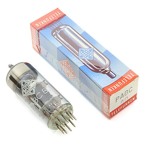 [1pcs] PABC80 Triple Diode-Triode Tube 9 Pin SOCKET
