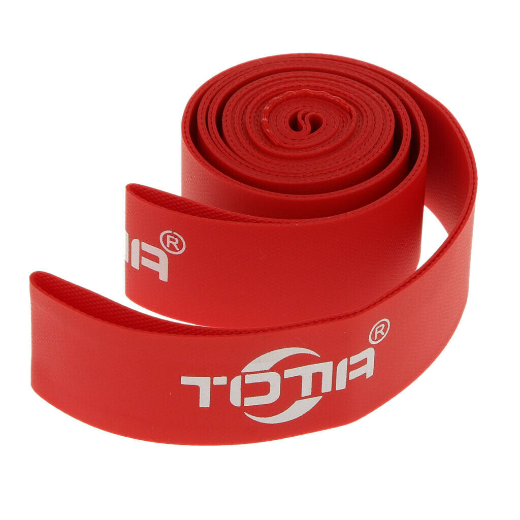 5x Red Tire Stem Air Valve Caps With Nylon  Wheel Tape Fit For 700C Tires