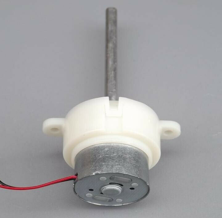 DRF-W300CA DC 3-12V Turbine Worm Gear Motor Long Shaft Slow Gear Motor