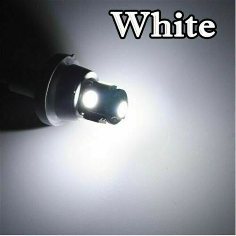 6x LED Canbus Error Free T10 5050 Interior Light Bulbs 168 192 194 2825 White