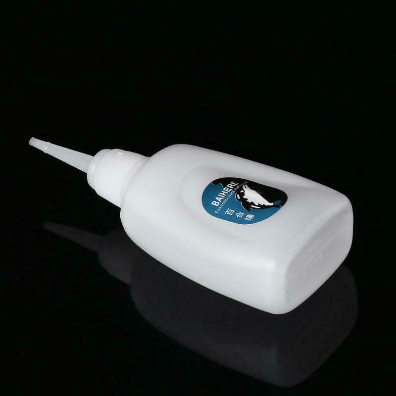 Instant Strong Super Glue 502 Cyanoacrylate Adhesive Wood Rubber Leather Craft