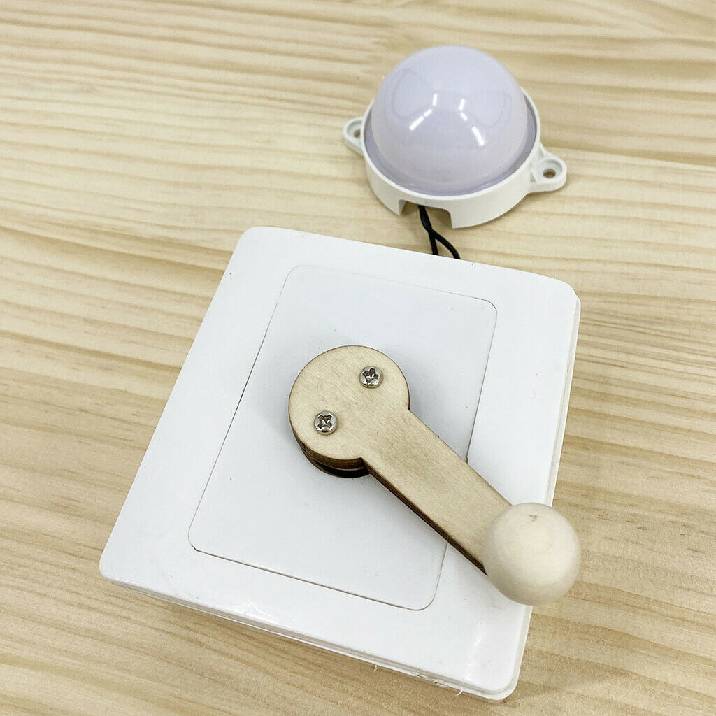 Mini DIY Hand Crank Electric Generator Learning Handcraft Toys for Age 3+
